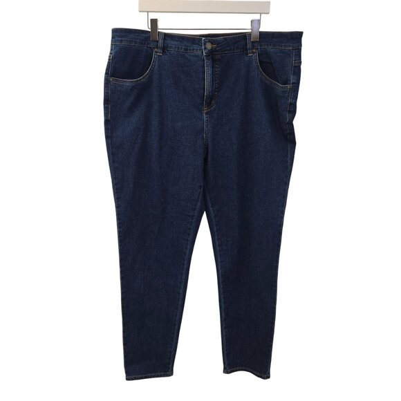Universal Standard Seine High Rise Skinny Jeans Size Plus 22 - Picture 1 of 6